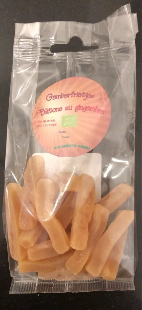 Batons au gingembre
