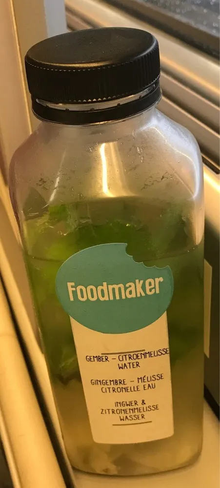 Eau Gingembre Mélisse Citronelle