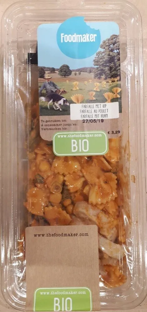 Farfalle au poulet