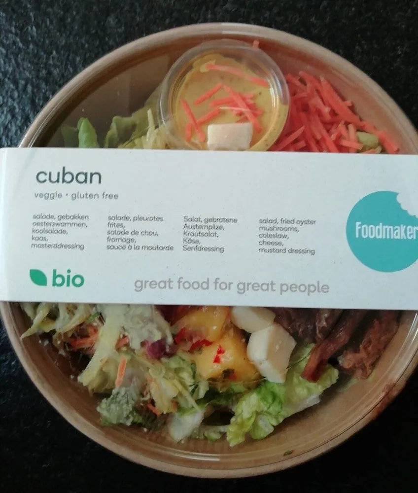Cuban veggie gluten free
