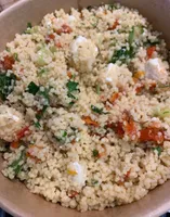 COUSCOUS FETA TOMATES OIGNON DE PRINTEMPS