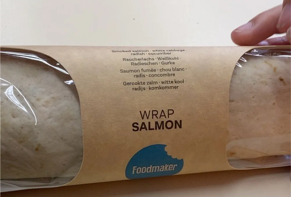 wrap salmon