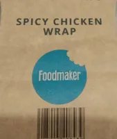 Spicy chicken wrap
