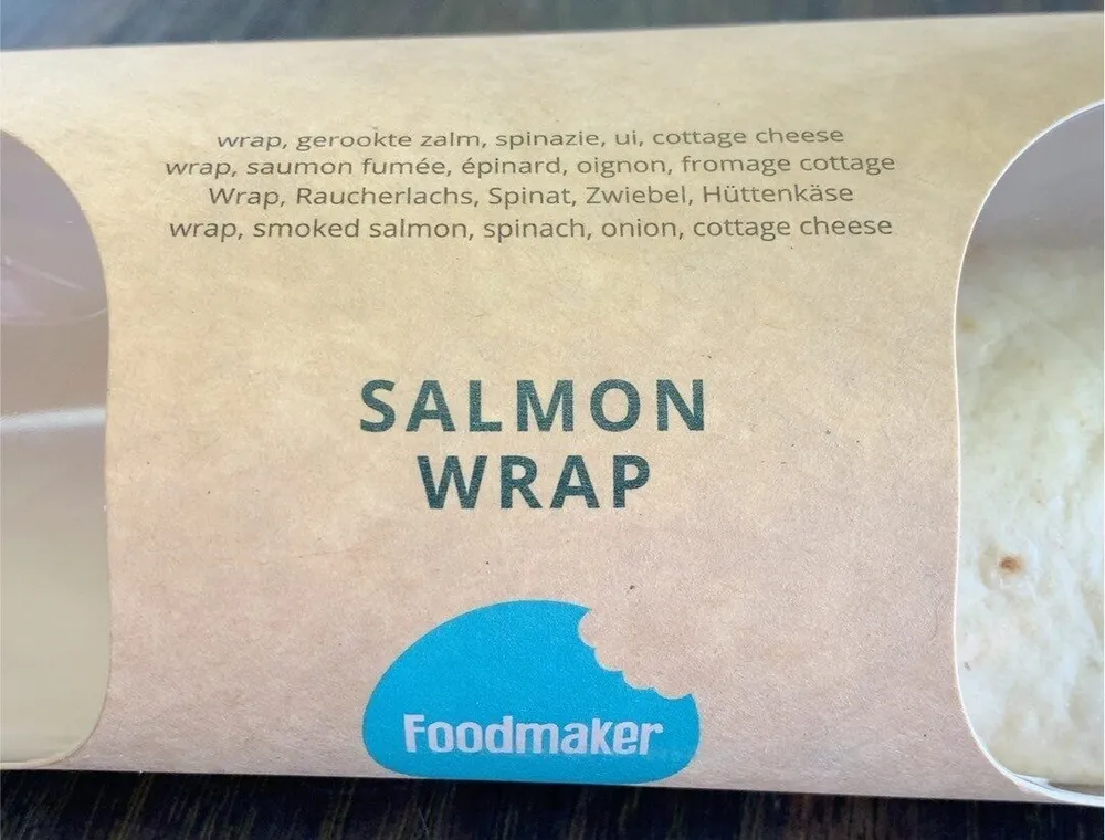 Salmon wrap