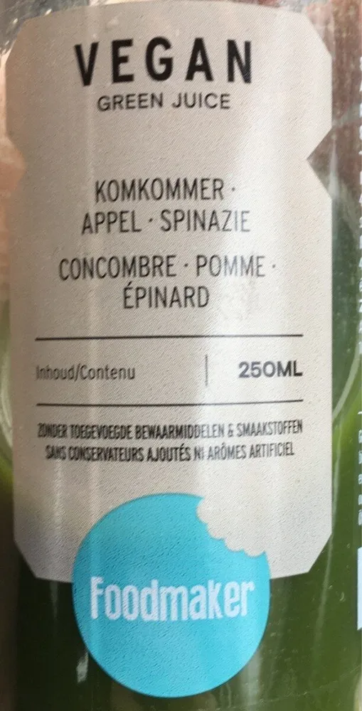 Vegan green juice