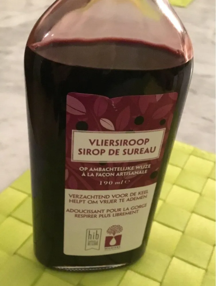 Sirop de sureau