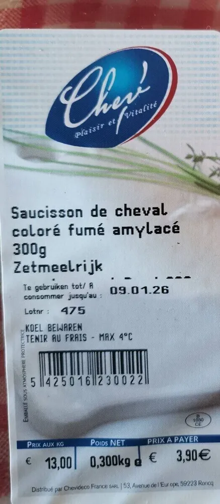 Saucisson de cheval