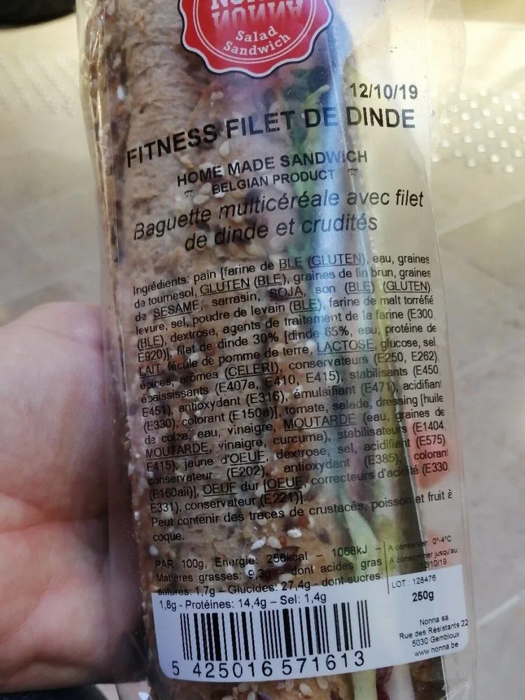 Fitness filet de dinde