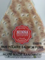 Pain polaire saumon fumé