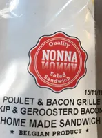 Sandwitch Poulet Bacon Grillé
