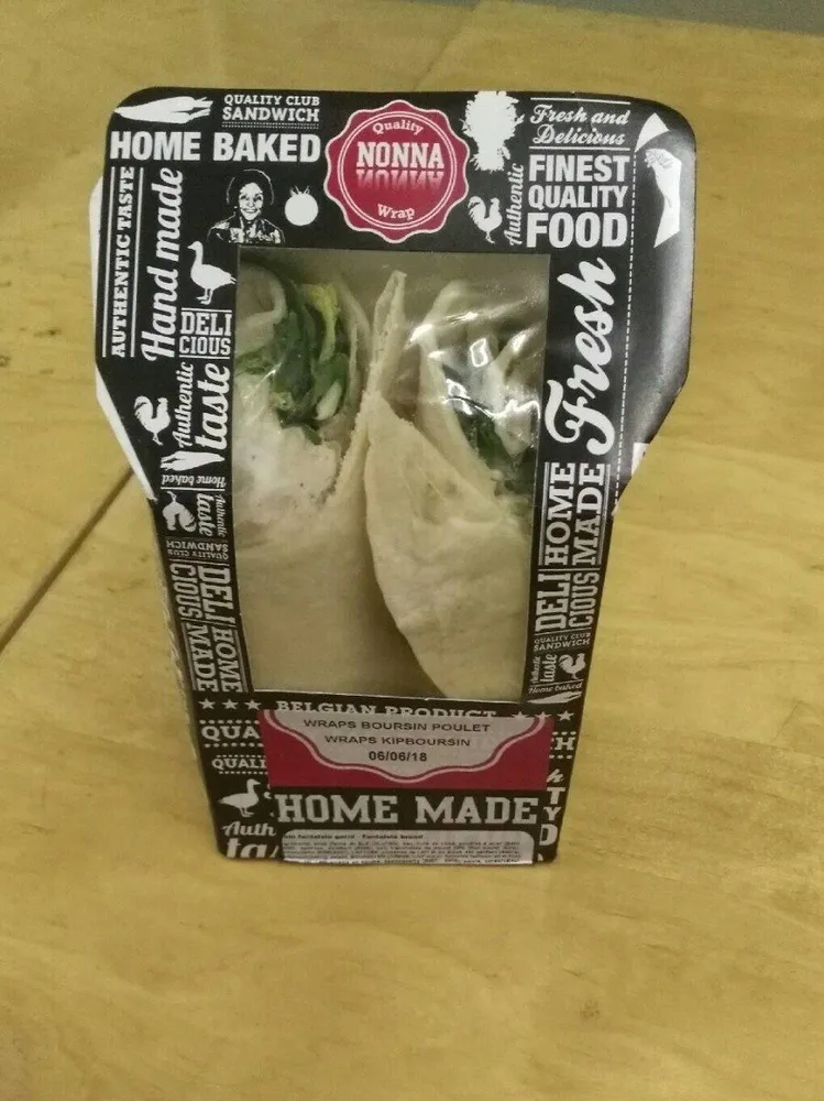 Wraps Boursin Poulet