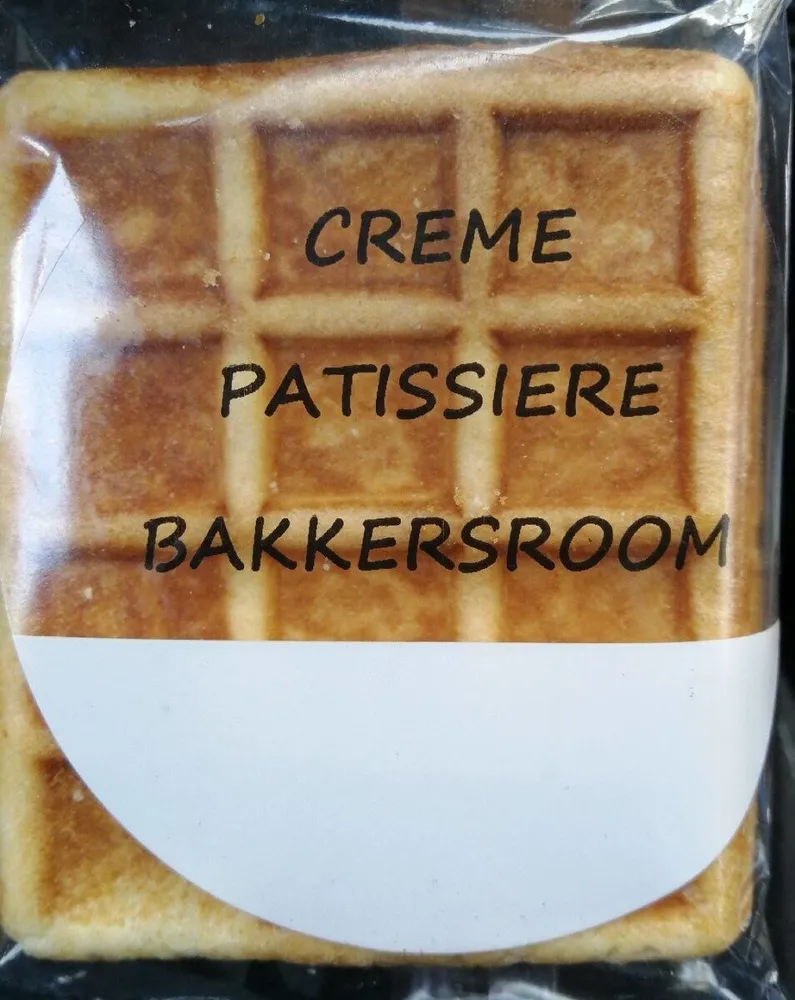 Gaufre crème patissière