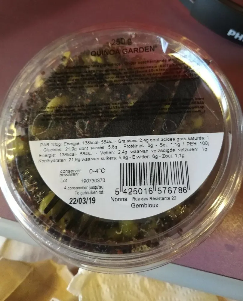 Quinoa garden