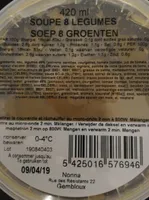 Soupe 8 légumes