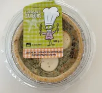Quiche epinard chevre