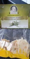 Pizza croquante au romarin