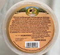 Citrons entieres