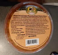Olives dénoyautées piquantes