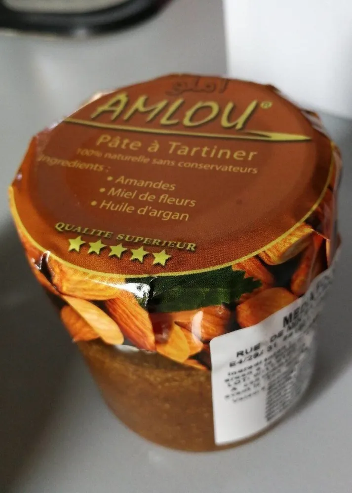 Amlou Pâte à tartiner