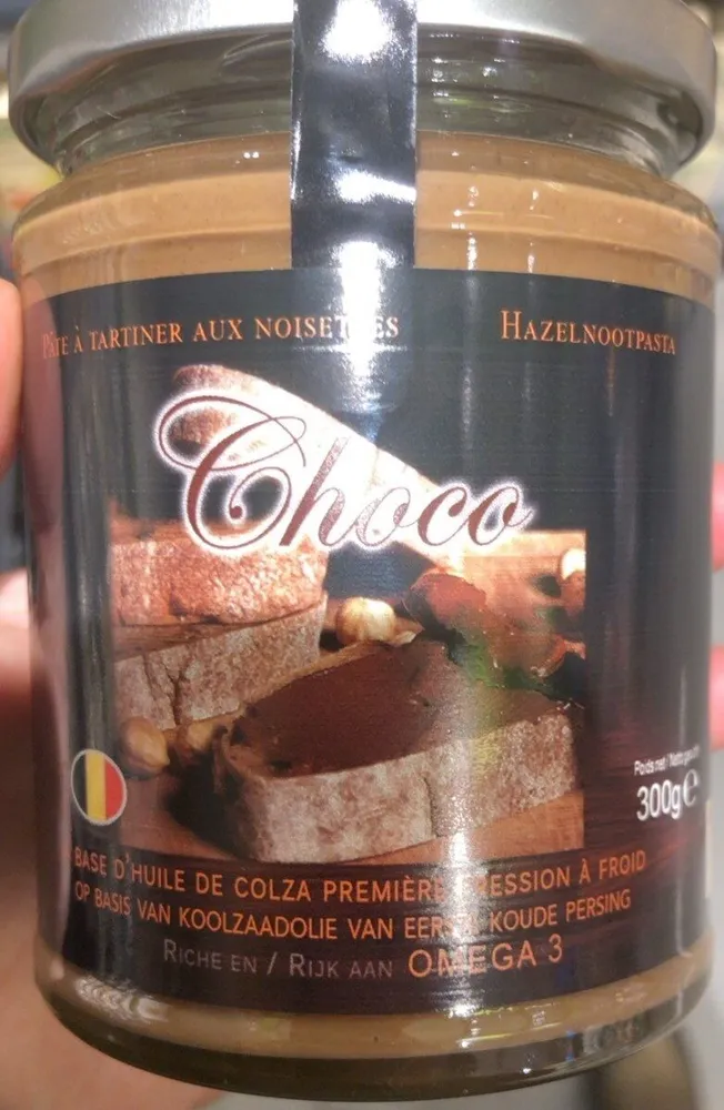 Pate a tartiner aux noisettes