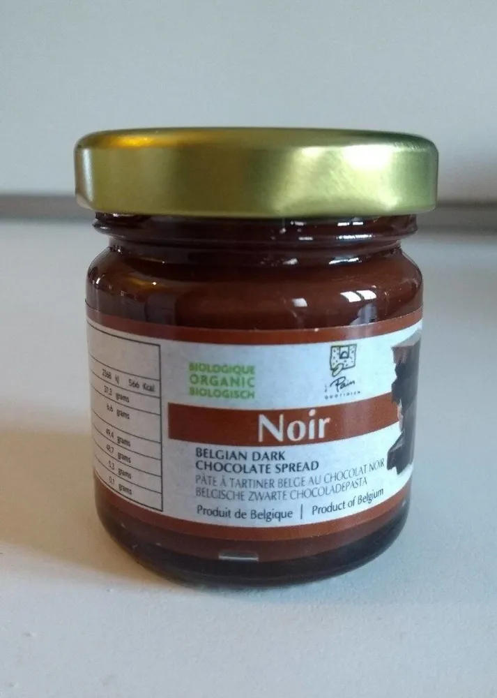 Pâte à tartiner belge au chocolat noir