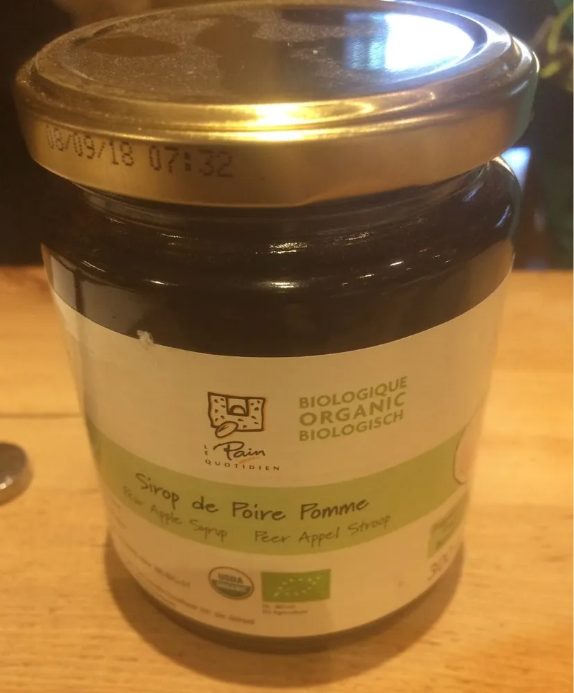 Sirop poire-pomme