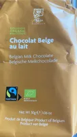Chocolat belge au lait