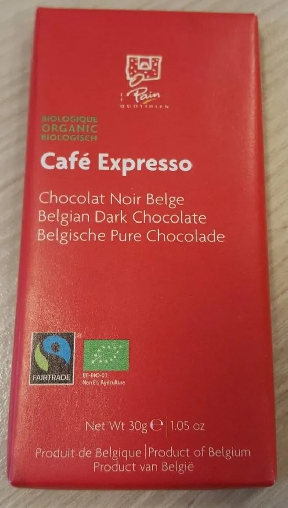 Chocolat café expresso
