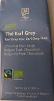 Thé Earl grey Chocolat noir belge