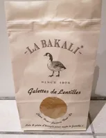 Galettes de lentilles