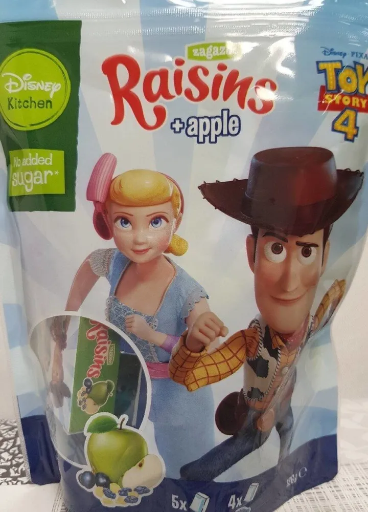 Raisins + Apple - Toy story 4