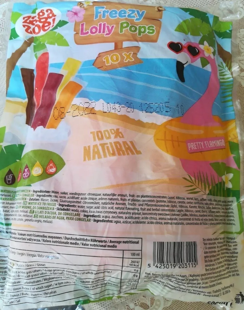 Freezy lolly pops