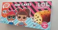 Mini cake pépites chocolat poupées LOL