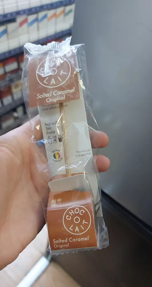 Choc-o-lait Trinkschokolade Am Stiel Caramel 1STK Merken
