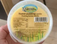 pudding fermier vanille