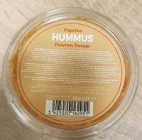 Hummus poivron rouge