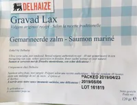 Saumon mariné