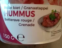 Hummus rode biet/granaatappel