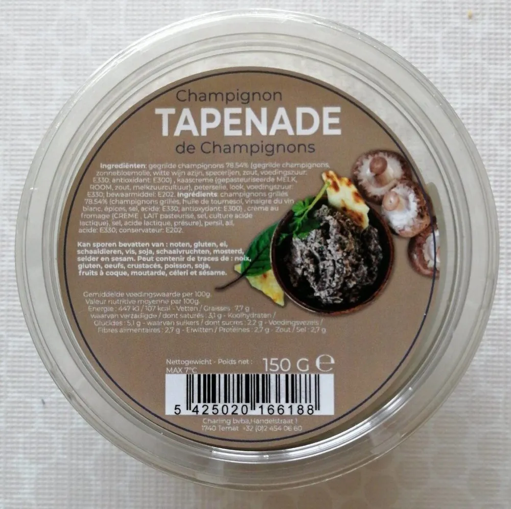 Tapenade de champignons