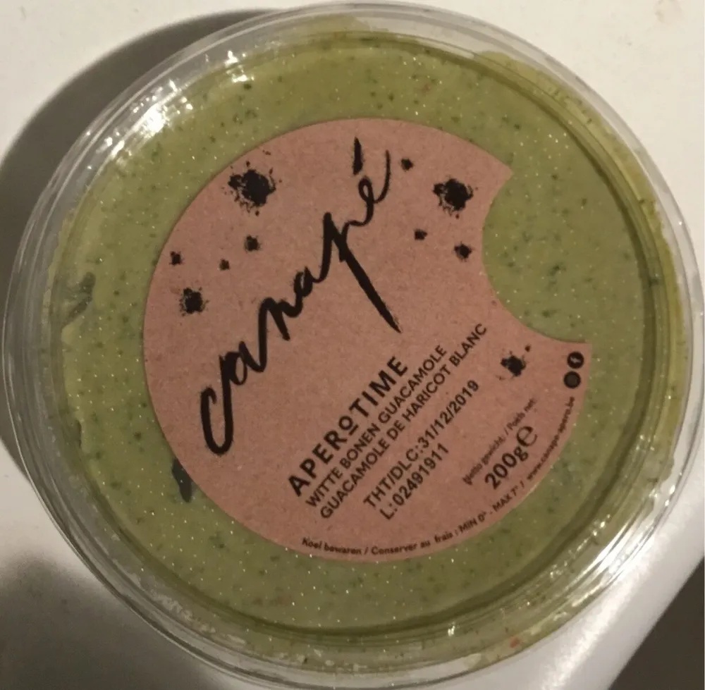 Guacamole de haricots blancs