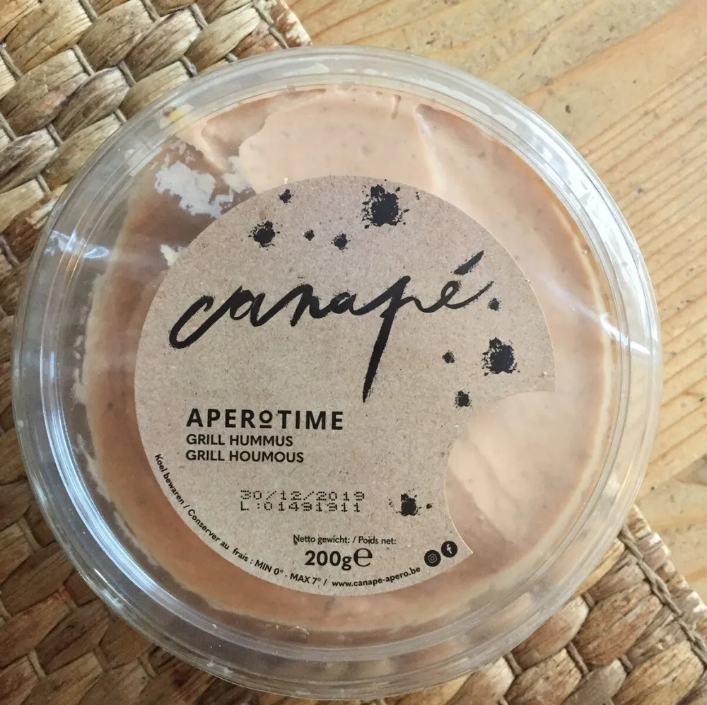 Grill houmous