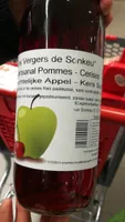 " Les vergers de Sonkeu" Jus artisanal Pommes-Cerises