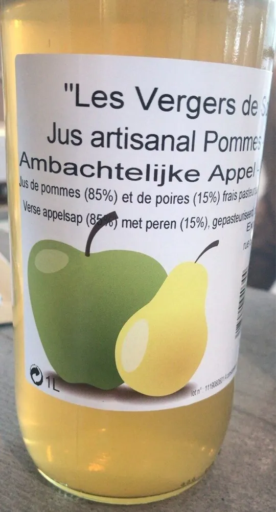 Jus artisanal Pommes-Poires