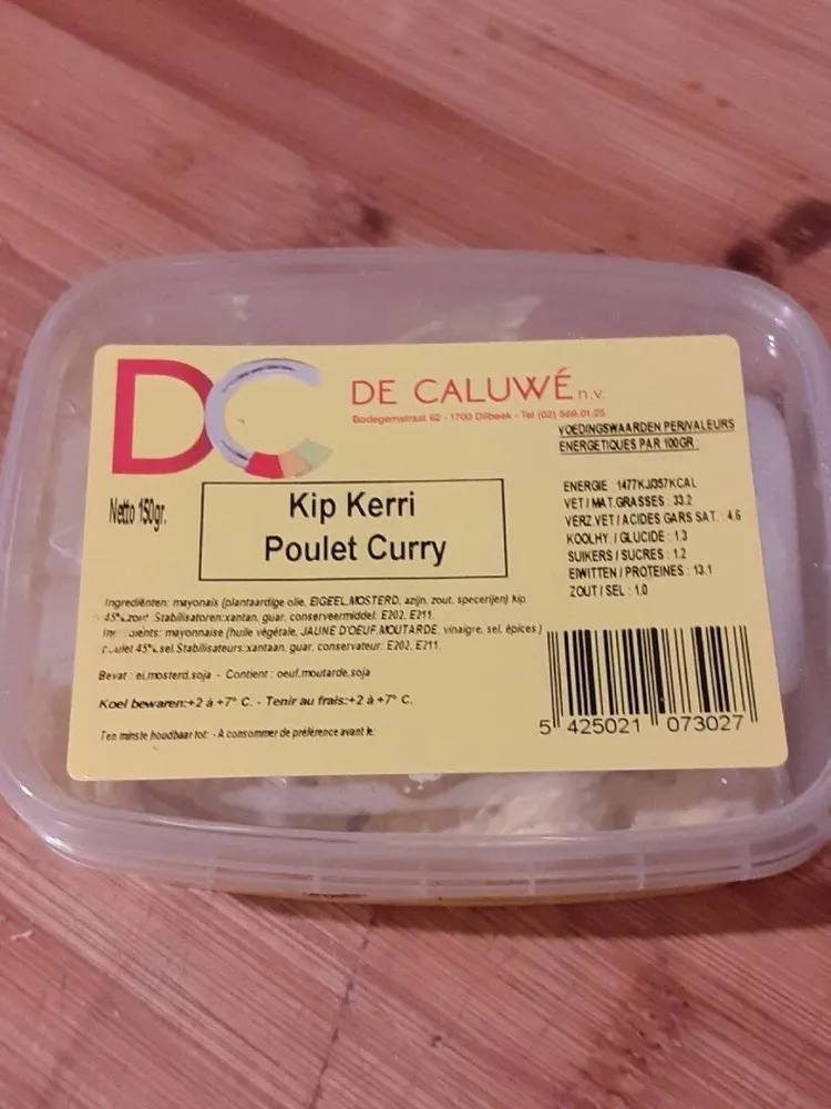 Poulet curry
