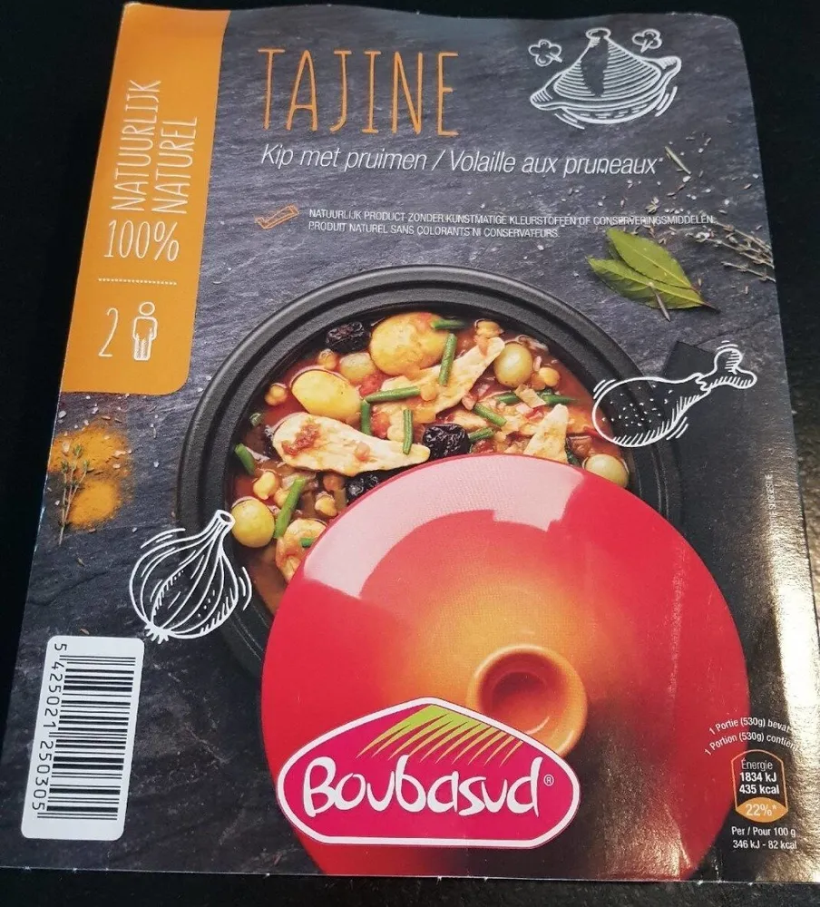 Tajine - Volaille aux pruneaux
