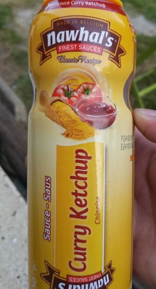 Sauce curry ketchup