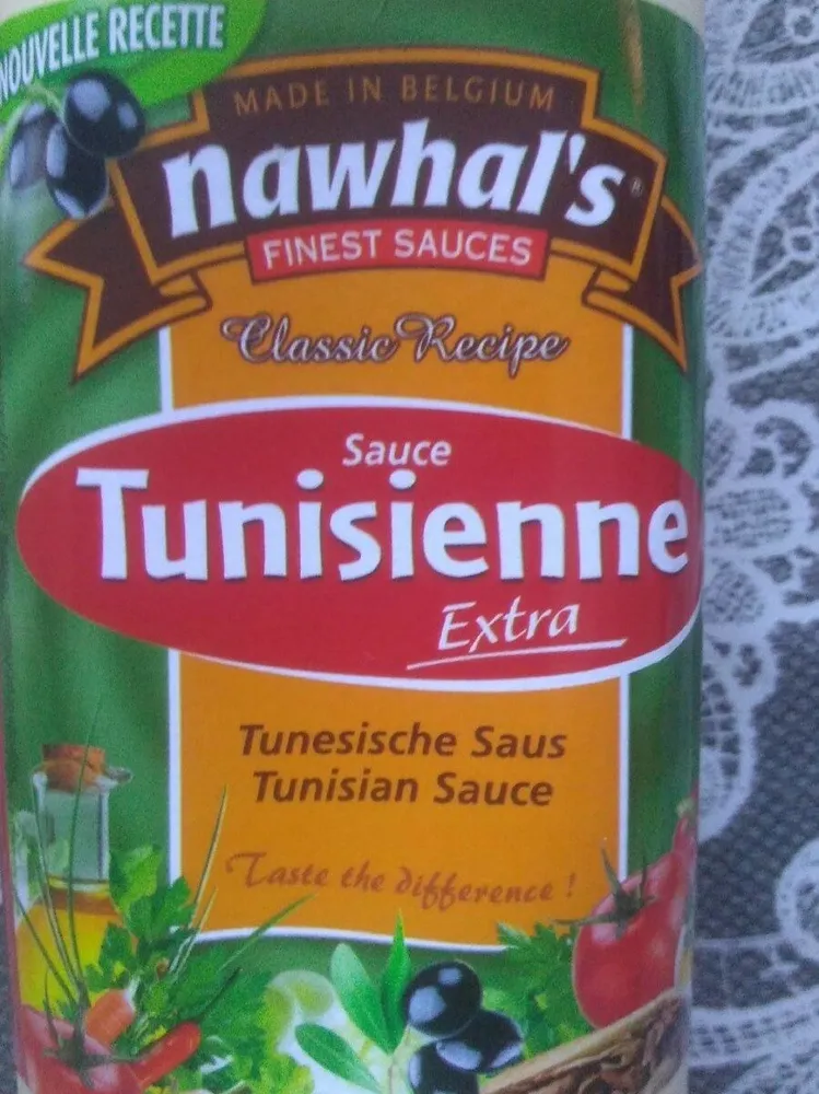 sauce tunisienne