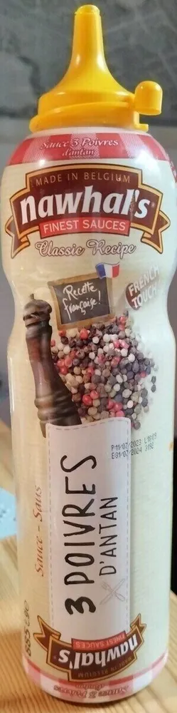 Sauce 3 poivres d'antan