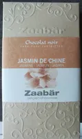 Chocolat noir jasmin de chine
