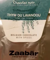 Chocolate noir thym du lavandou